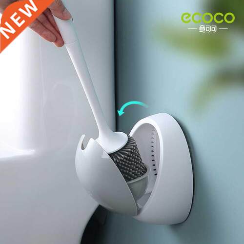 Silicone Brush Head Toilet Brush Quick Drain Cleaning Tools