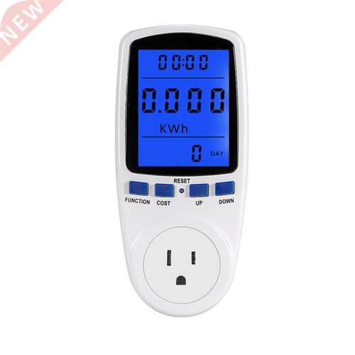 Energy Power Meter Plug Power Watt Voltage Amps Meter For