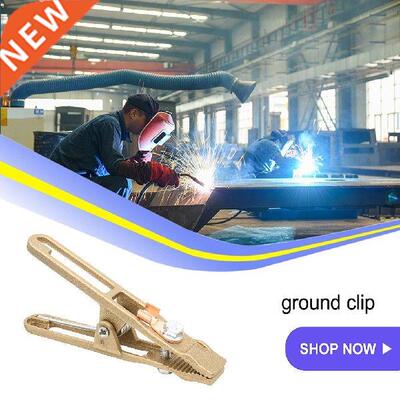 Brass Welding Ground Clamp Portable A Shape High