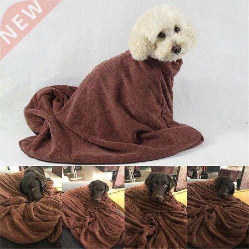 Cute Pet Towel Dog Bathrobe For Small Dogs Pug Super