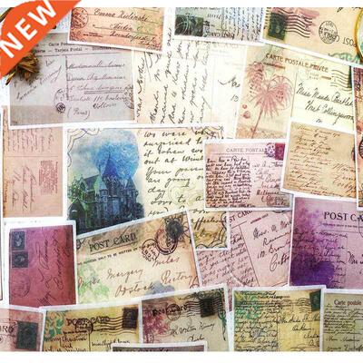 60PCS/bag  vintage washi note stickers scrapbooking photo