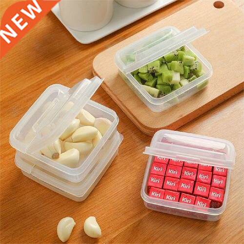 2PCS Portable Butter Cheese Storage Box Portable