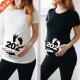 Women Printed Girl Loading Matern Shirt 2021 Baby Pregnant