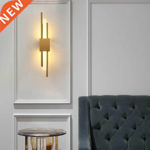 Modern Stylish Bronze Gold And Black 50 Pipe LED Wall Lamp