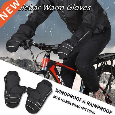 Winter Reflective Windproof Bicycle Handlebar Gloves