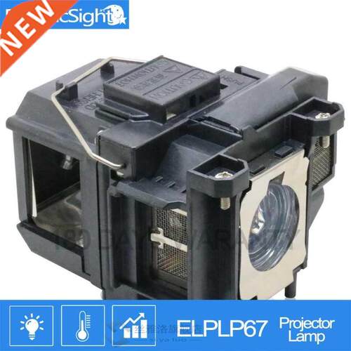 Projector Lamp replacet bulb ELPLP67 for Epson EB-S02/EB-S11