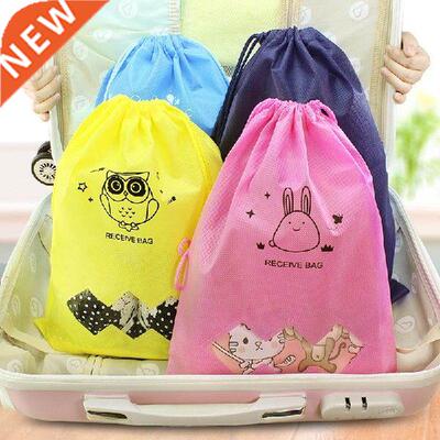 Shoe Bag Travel Organizer Drawstring Pouch Portable Home