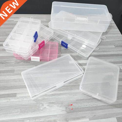 Top selling Transparent Plastic Storage Box Clear Square Mul