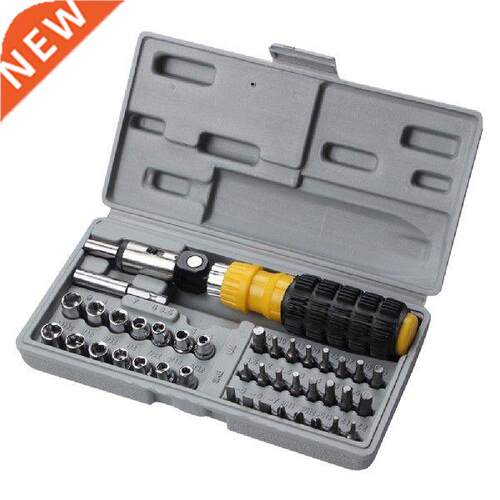 41pcs/set Multi Screwdriver Set Ratchet Spanner Socket Kit