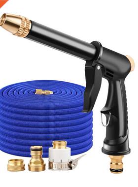 Portable Garden High Pressure Water Gun 3 Nozzle Jet Car Was