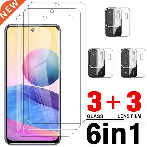 6in1 Screen Protector For Xiaomi Redmi Note 10 5G Camera Len