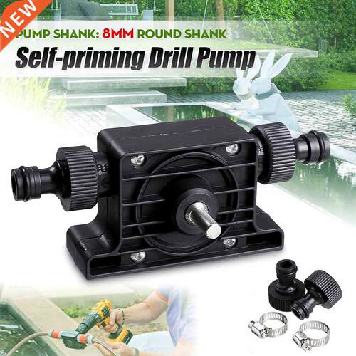 Portable Electrc Drll Pump Self Prmng Transfer Ol Flu