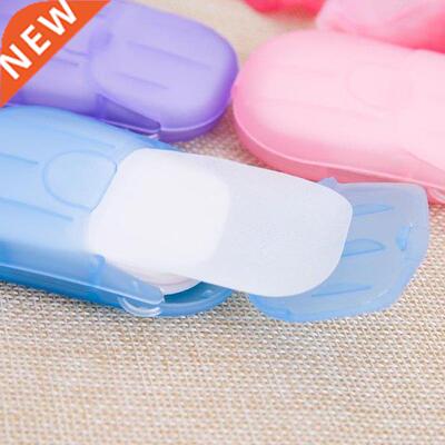 20PCS/box Disposable Soap Paper for Travel Washing Hand Bath