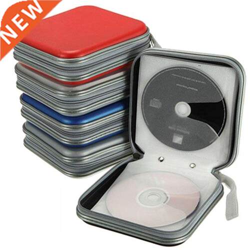 Portable 40pcs Capacity Disc CD DVD Wallet Storage Organizer