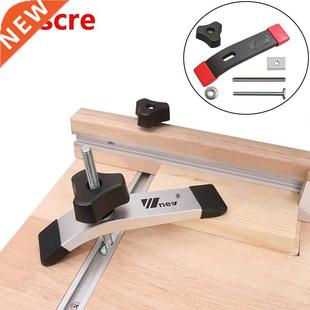 Woodworking Down Quick Track Clamp Chute Hold Rail Slot