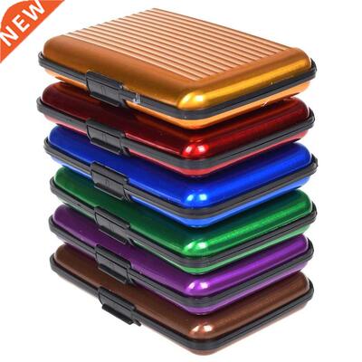 2021 New Aluminum Metal Bankcard Blocking Hard Case Wallet C