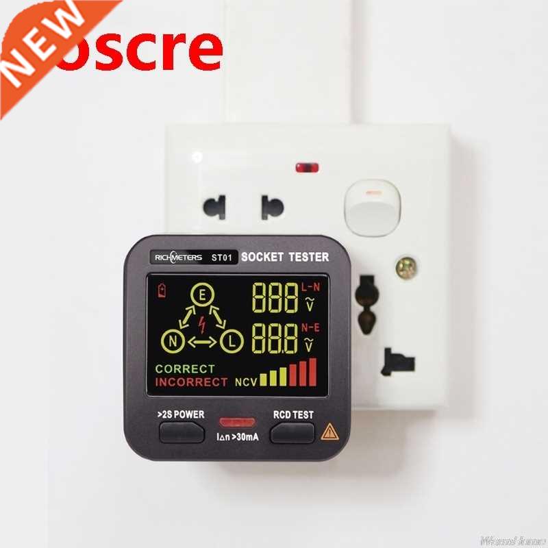 ST01 Circuit Breaker Finder Receptacle Tester Finds with Vol