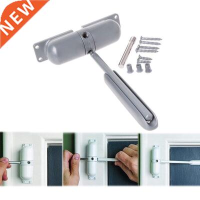1 Set Adjustable Surface Mounted Spring Door Closer Automati