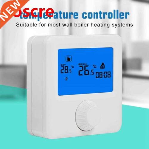 HYO6BW Digital LCD Display Heating Programmable Thermostat T