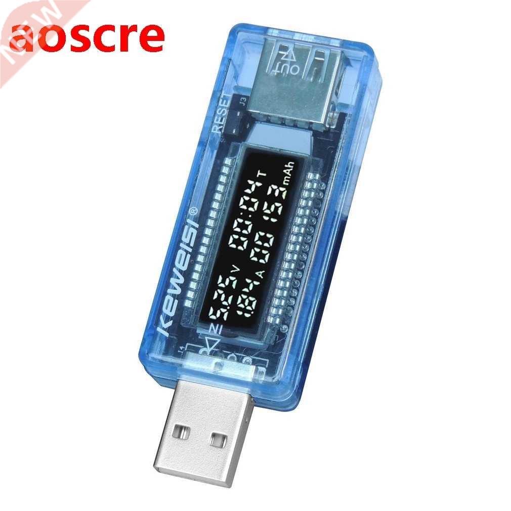 USB Volt Current Voltage Tester 4V-20V 0-3A USB Charger Powe