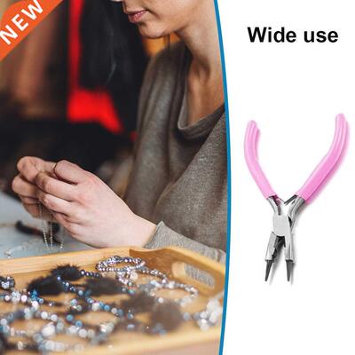 Hand Plier DIY Beading Jewelry Making Repair Anti-slip