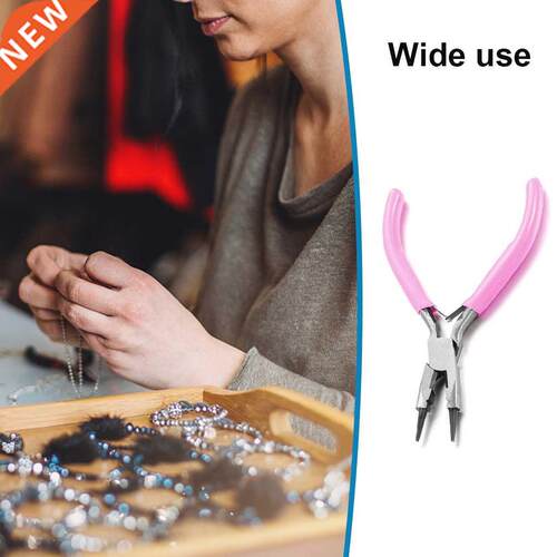 Hand Plier DIY Beading Jewelry Making Repair Anti-slip