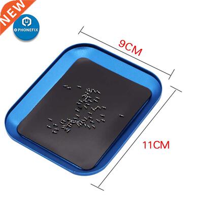 Aluminum Alloy Magnetic Pad Screw Tray Small Screw Plate Sto