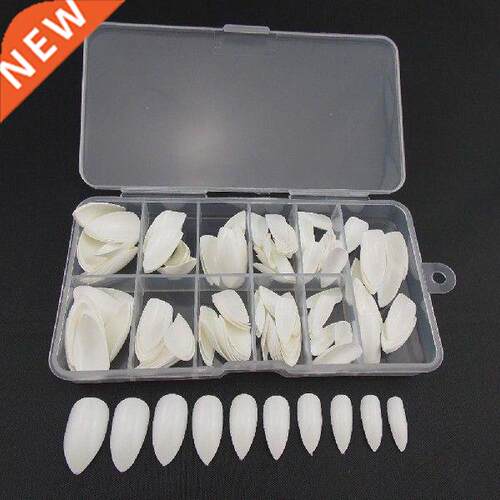 100pcs Nails Art Tips Flat Shape Full Cover Manicure Fake