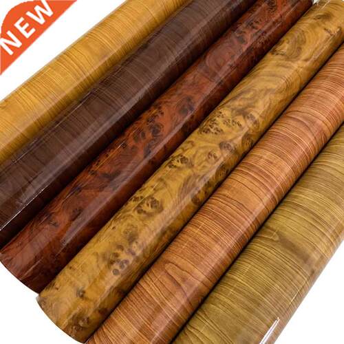 High Glossy Wood Grain Car Interior DIY Vinyl Sticker Decal
