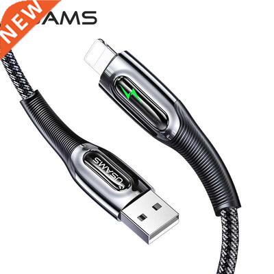 USAMS Auto Power Off Lightning Cable for iPhone 11 Pro Max