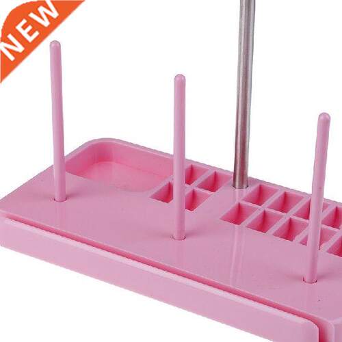 Pink/WhiteEmbroidery Thread  Spool Holder Stand Rack