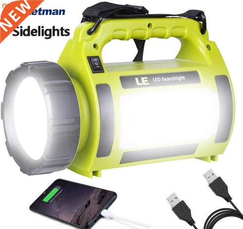 Rechargeable LED Camping Light 10000LM 5 Modes Flashlight La
