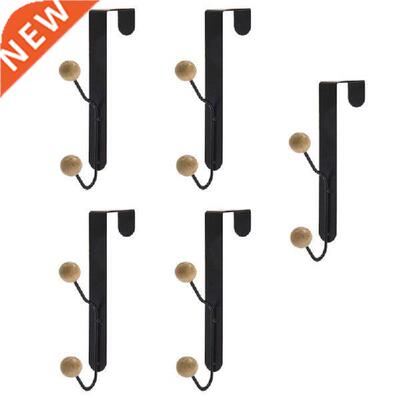 5Pcs Over The Door Hooks,Double Hook Hanger Heavy Duty