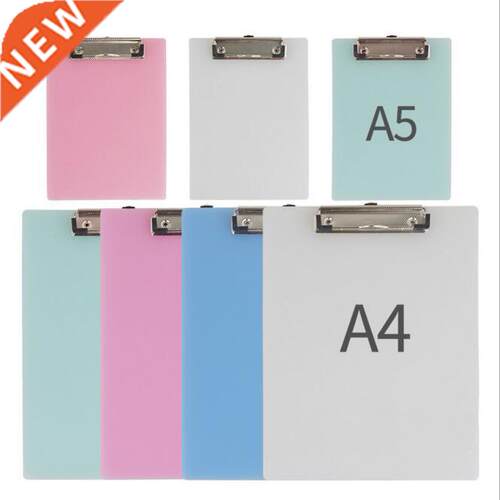 Transparent A4 A5 File Folder Document Clip Writing Board Me