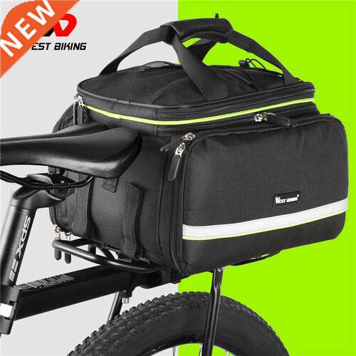 WEST BIKING 3 in 1 Waterproof Bike Trunk Bag MTB Road