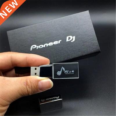 With LED Light Custom Logo Crystal USB Flash Pen Drive 4GB 8
