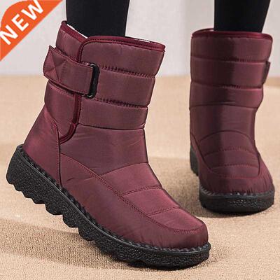 Women Boots 2022 New Winter Boots With Platform Shoes Snow B