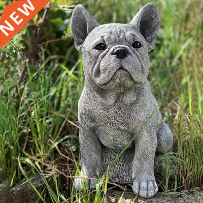 Memoral Dog Fgurne Outdoor Lfelke Puppy Statue