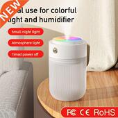 USB Spray Moistening Light Night Humidifier Air Mini