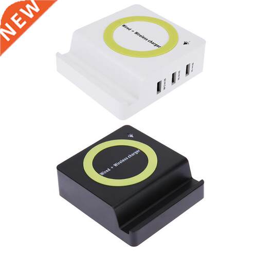2 in 1 Charging Station DC 5V 3 USB Hub Ports Power Supply C