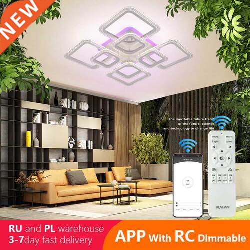 RALAN Smart Square LED Celng Lghts For Ktchen Dnngroo