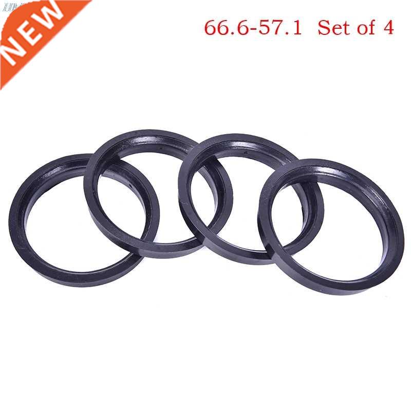 1 Set 4 Hub Centric Rings Car Wheel Bore Center Collar 66.6-