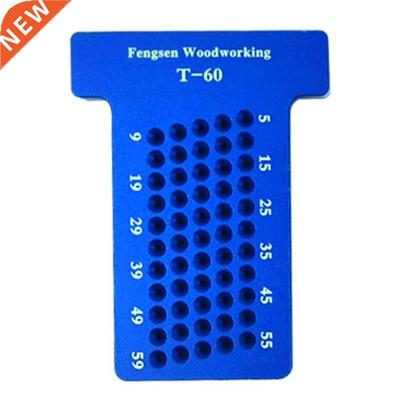 T60 Woodworking Scriber Mark Line Wood Gauge T-type Ruler Ca