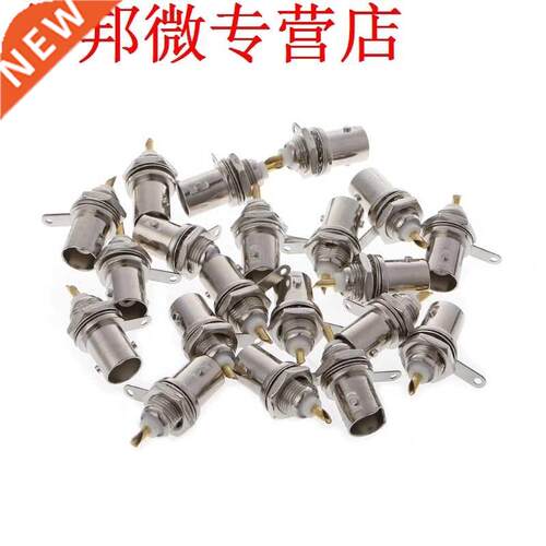 20 Pcs BNC Female Connectors Panel Chassis Mount Monitor Acc