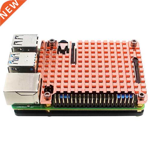 Pure Copper Heatsink Radiator Passive Cooling Enclosure for