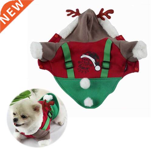 Warm Pet Puppy Clothes Christmas Halloween Cosplay Funny