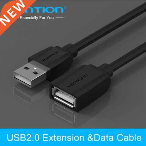 Vention USB 2.0 Cable USB.0 Extension Extender Male To Fem