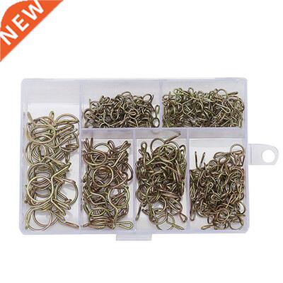 220Pcs/set 4-12mm Hose Tubing Spring Clips Clamps Assortmen
