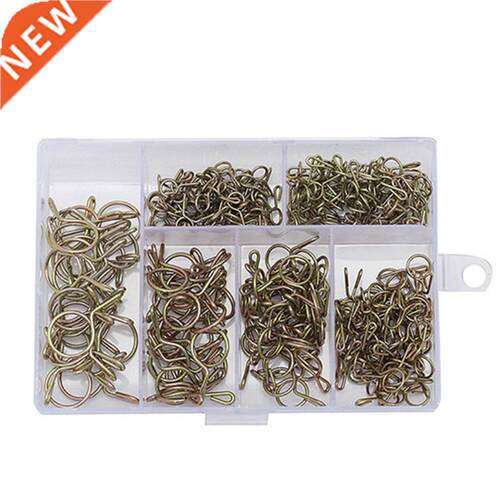 220Pcs/set 4-12mm Hose Tubing Spring Clips Clamps Assortmen