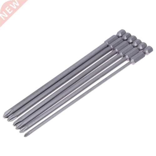 6 pcs Shank 1/4 inch S2 Alloy 150mm Hex for Cross Head Bits